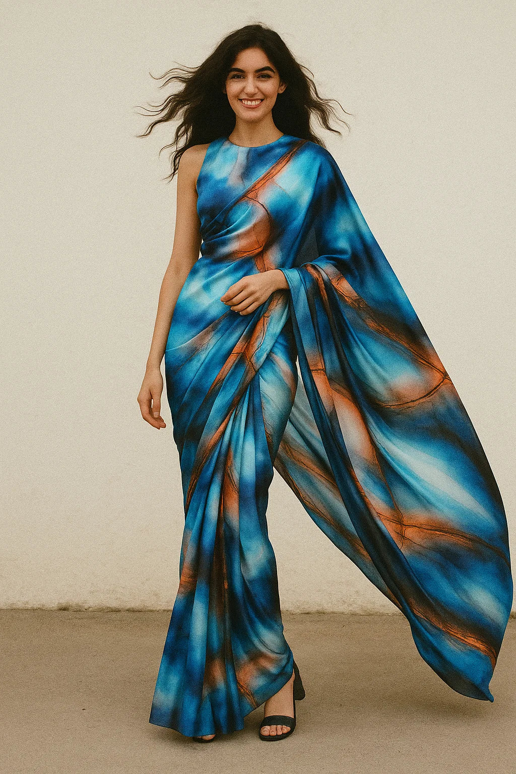 High Quality Multi color Abstract Digital Printed Fabrics