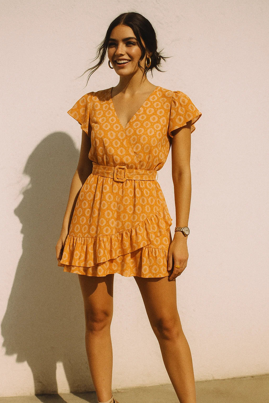 Bird's Eye Seamless Pattern Digital Printed Fabric - Muslin