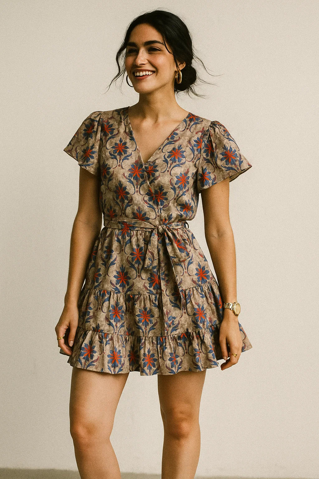 Maple Leaf Digital Printed Fabric