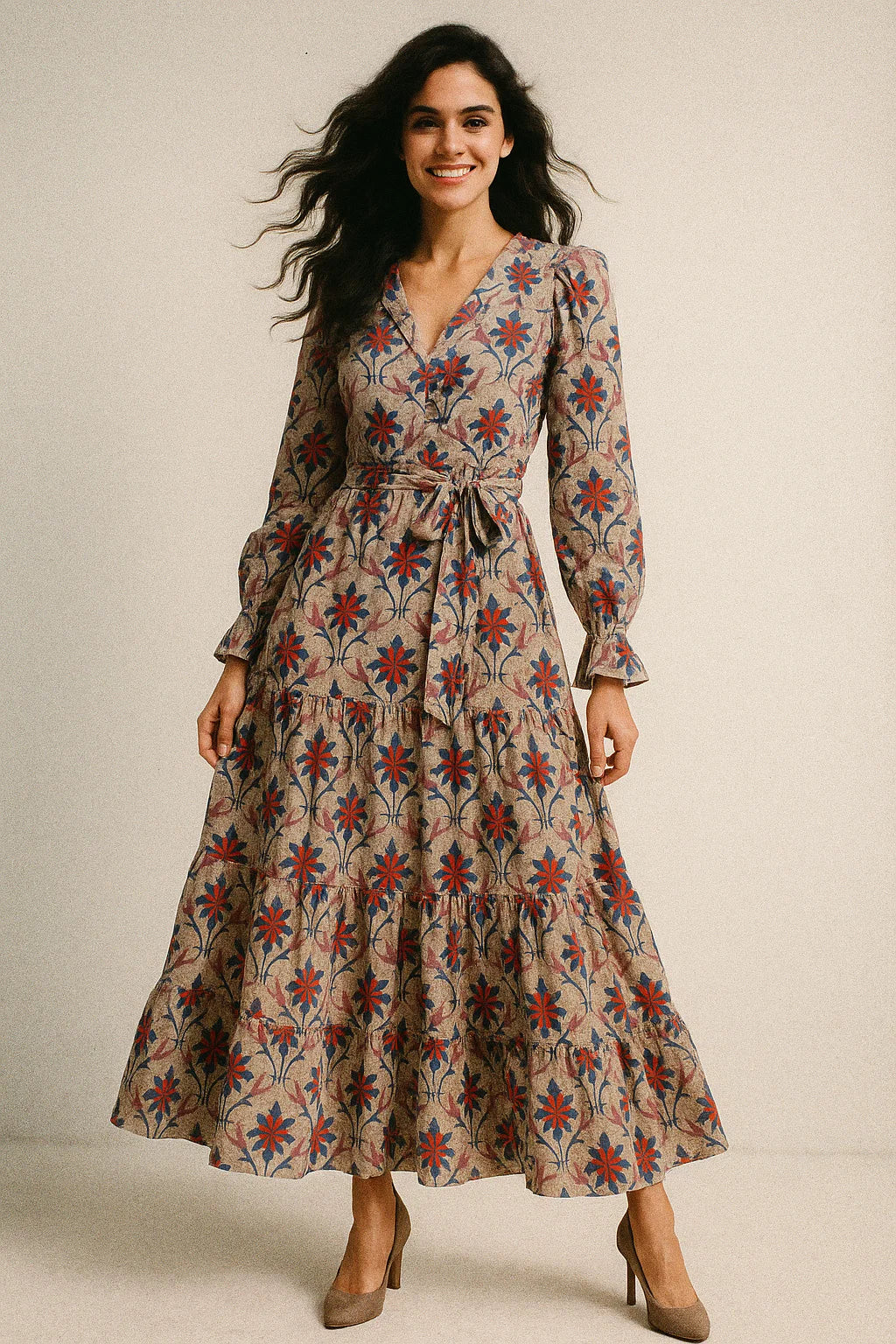 Maple Leaf Digital Printed Fabric