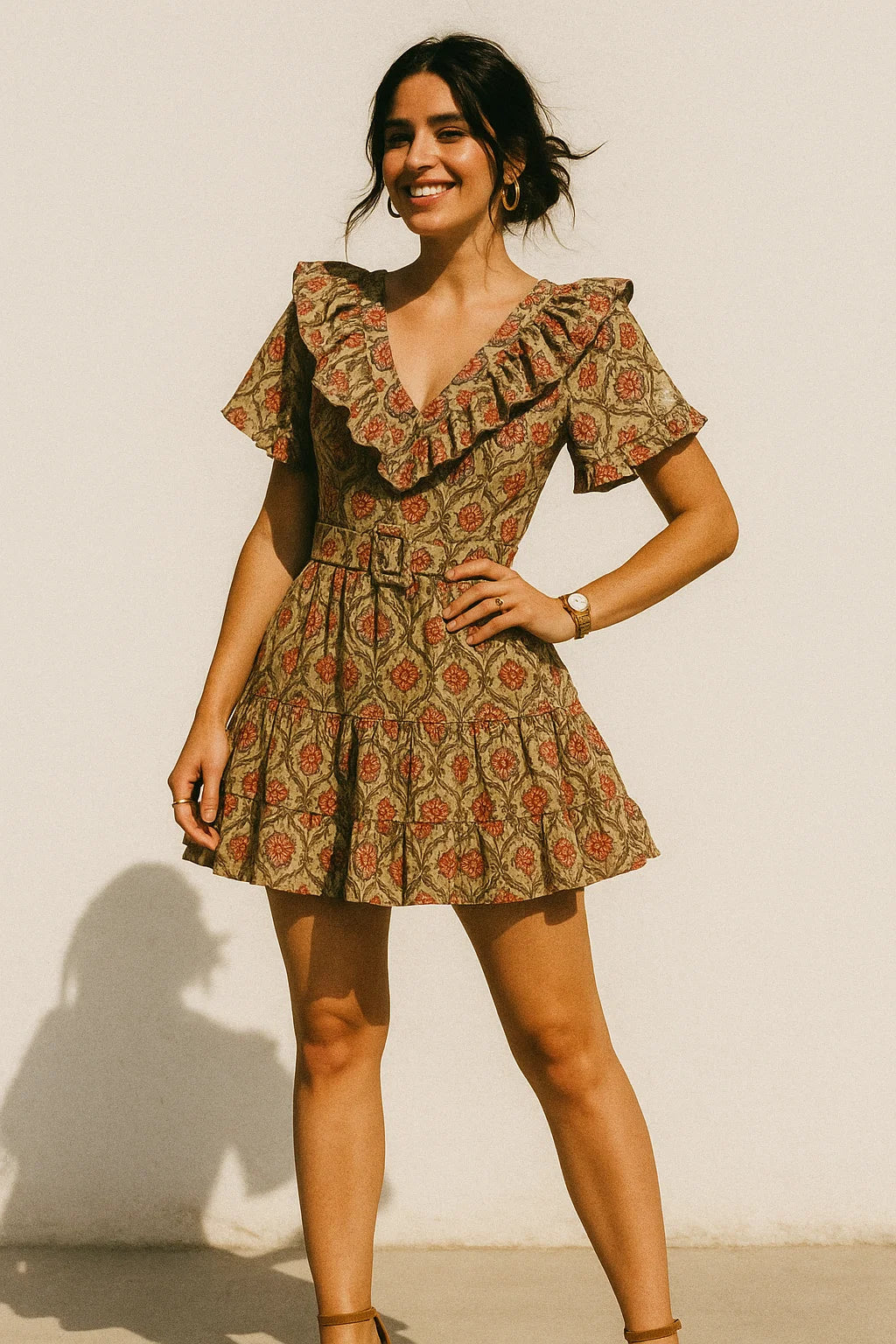 Decorative Damask Digital Printed Fabric