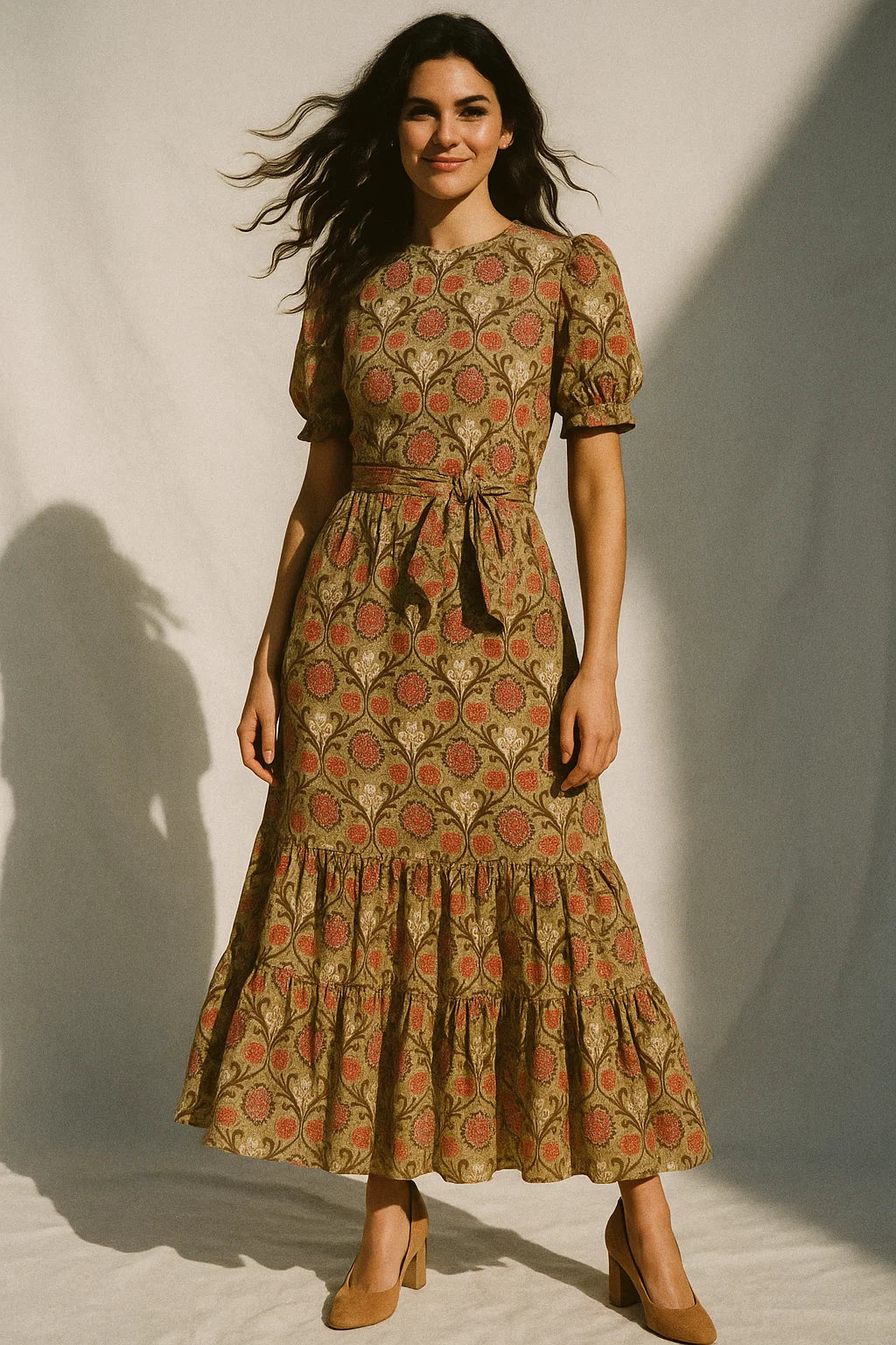 Decorative Damask Digital Printed Fabric