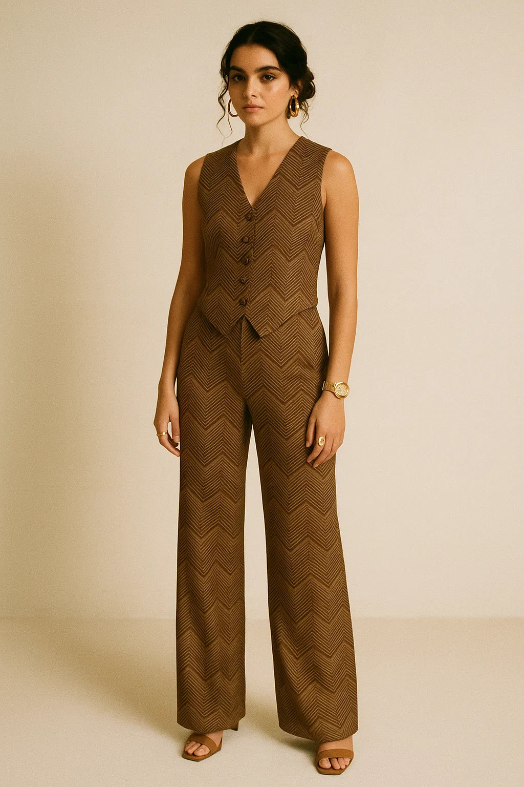 Chevron Digital Printed Fabric