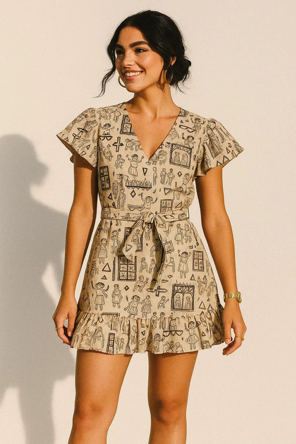 Beautiful Quirky Printed Fabric