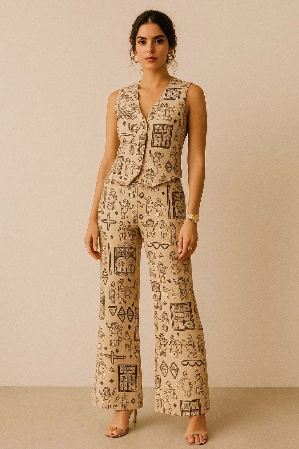 Beautiful Quirky Printed Fabric