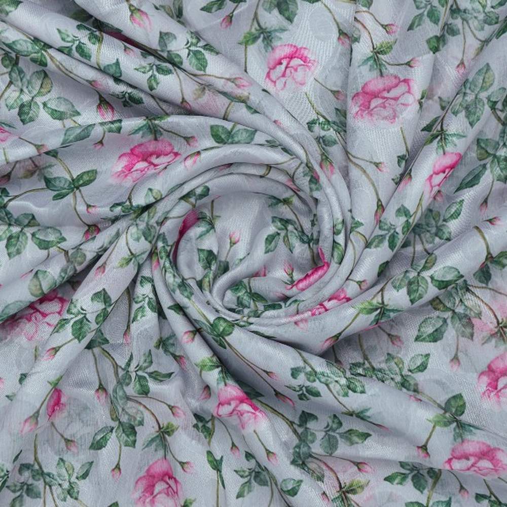 Grey Brasso Fabric with Pink Rose Print – br 0 ma03663 108 2