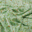 Sea Green & Red Floral Vine Brasso Fabric for Kurtas – br 0 ma0822 108 1