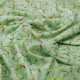 Sea Green & Red Floral Vine Brasso Fabric for Kurtas – br 0 ma0822 108 1