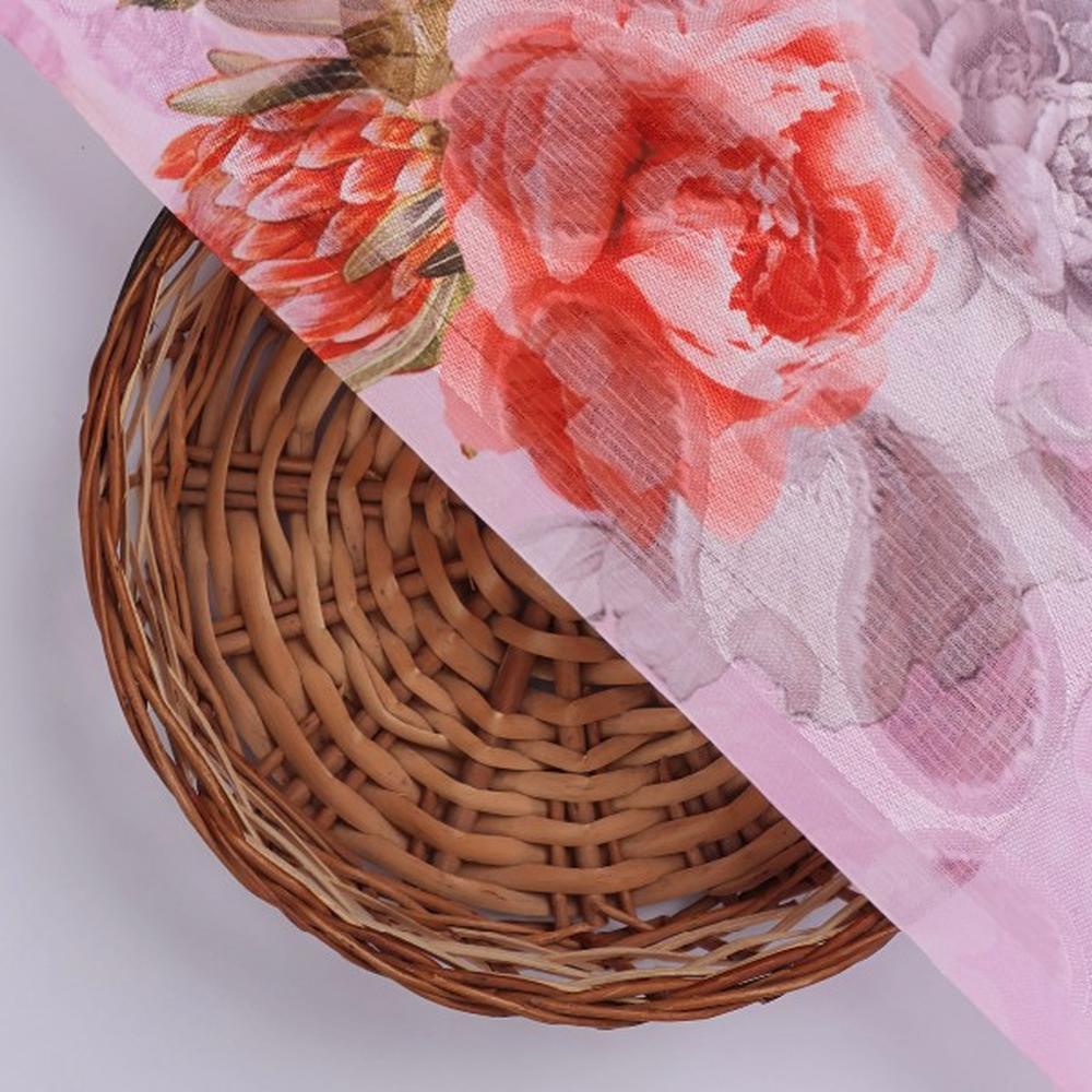 Pink Floral Brasso Dress Material Fabric – br 0 ta05939 108 3