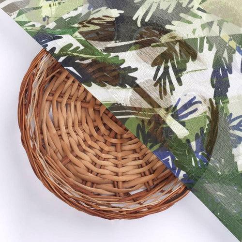 Green Tropical Camouflage Abstract Brasso Fabric – br 0 ta09353 108 4
