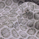 Olive Green Stylised Leaf Print Lightweight Chanderi Fabric – ch 0 ma0904 108 1