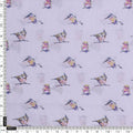Artistic Watercolour Bird Print on Off White Chanderi – ch 0 ta0129 108 4 5200870c 71d2 441e 9d32 2c7b1a8af219