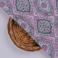 Pink & Grey Damask Decorative Pattern Chanderi Fabric – ch 0 ta05239 108 3 029cc473 0db0 409e 8174 cd419b4e0eac