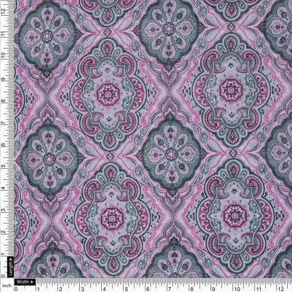 Pink & Grey Damask Decorative Pattern Chanderi Fabric – ch 0 ta05239 108 4 b8348807 f7e5 4806 aa3e a599ecfc8552