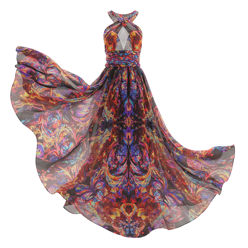 Flowing Dresses and Gowns