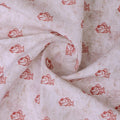 Quirky Red Fish Print on Off White Chanderi Fabric – gettablefileurl 4512eeb4 82ea 4068 960a 97e0b227dcfc