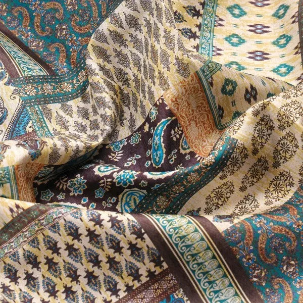 Bohemian Paisley Patchwork Dola Silk Fabric – gettablefileurl 861379d5 6192 49f7 bc7f dbe2731cacfc
