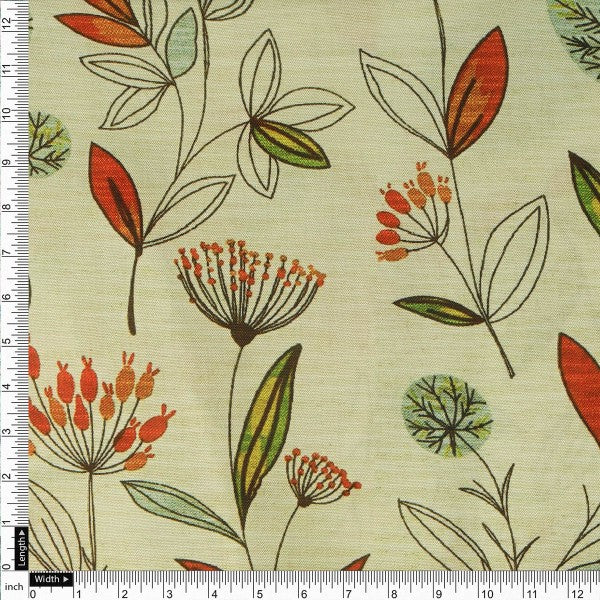 Autumnal Leaves & Berries Print on Soft Rayon Fabric – gettablefileurl b9e75aef 5c13 4561 a575 2d7f8c05ad2b