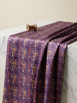 Lavender Purple Japan Satin Printed Fabric by the Meter — FAB VOGUE Studio
