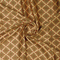 Beige & Red Ethnic Motif Printed Japan Satin Fabric – js 0 ma09785 110 2