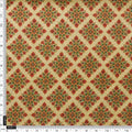 Beige & Red Ethnic Motif Printed Japan Satin Fabric – js 0 ma09785 110 4