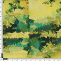 Abstract Green & Yellow Brushstroke Japan Satin Fabric – js 0 ta0005 110 4