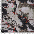Modern Abstract Animal & Floral Print Japan Satin Fabric – js 0 ta0017 110 4