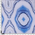 Blue and White Agate Abstract Print Japan Satin Fabric – js 0 ta06341 110 4
