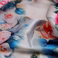 Artistic Watercolour Rose Floral Japan Satin Fabric – js 0 ta06801 110 1