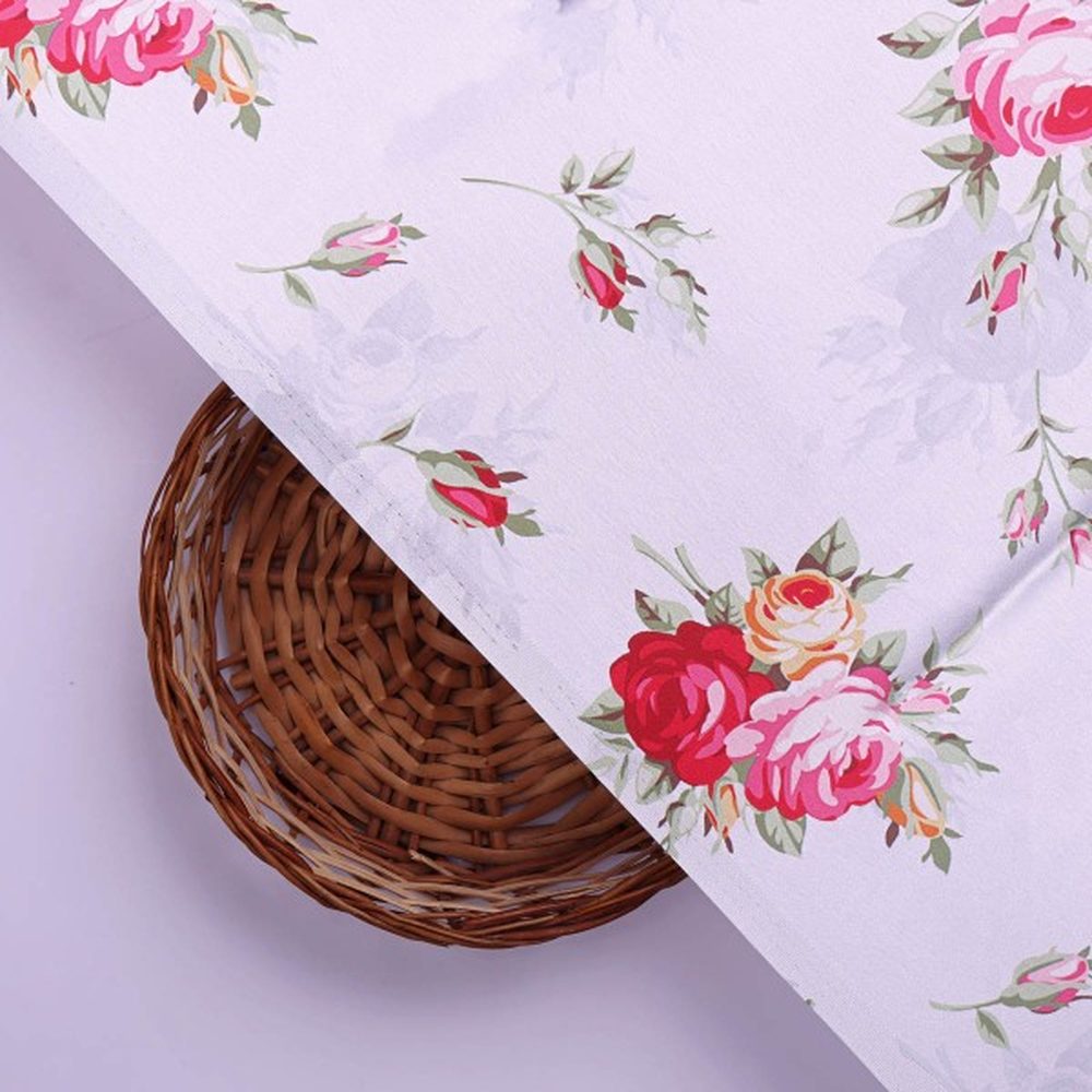 Lavender Japan Satin with Red & Pink Rose Floral Print – js 0 ta08464 110 3