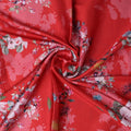 Vibrant Red & Pink Floral Printed Japan Satin Fabric – js 0 ta08527 110 2