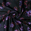 Purple Hydrangea Floral Print Japan Satin Fabric – js 0 ta08884 110 2