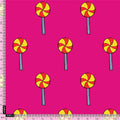Classy and Colorful Lollipop Prints Muslin Fabric for Kids – lolipops1