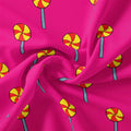 Classy and Colorful Lollipop Prints Muslin Fabric for Kids – lolipops3