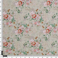 Vintage Watercolour Rose Floral on Soft Muslin Fabric – mu 0 ma015385 114 4