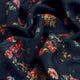 Vintage Ditsy Floral Garden Navy Blue Muslin Fabric – mu 0 ma023697 114 1