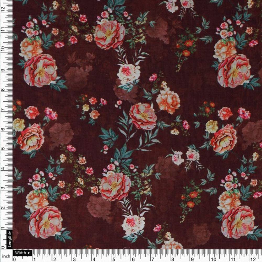 Vintage Rose Floral Maroon Muslin Fabric for Dresses – mu 0 ma023700 114 4 d18fcb5b d118 4641 a2da 273469094208