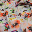 Colourful Watercolour Blossom Printed Soft Muslin Fabric – mu 0 ta01142 114 1
