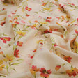 Red & Yellow Watercolour Floral Printed Muslin Fabric – mu 0 ta0752 114 1