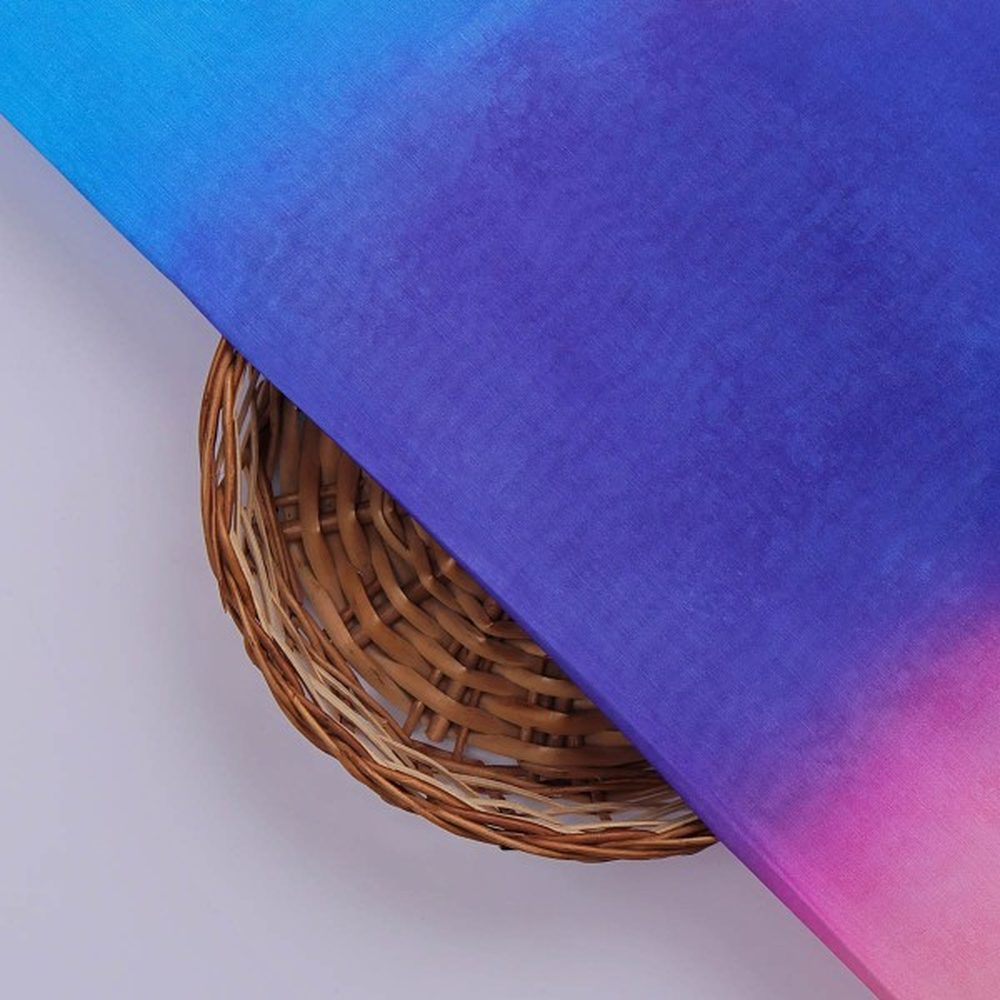 Vibrant Ombre Watercolour Digital Print Muslin Fabric – mu 0 ta08306 114 3