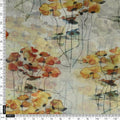 Abstract Watercolour Floral Sketch Organza Fabric – or 0 ta0009 110 4