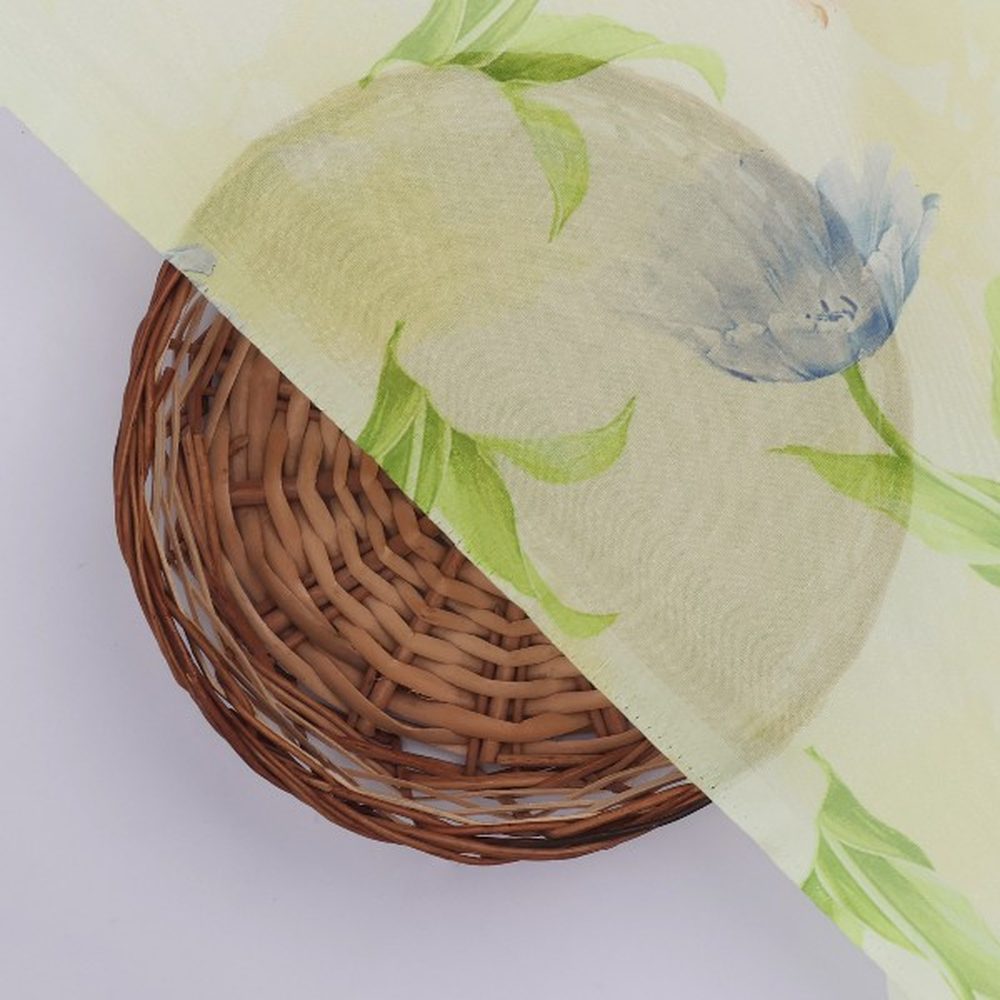 Floral Organza Fabric, Peach & Pink – or 0 ta01121 110 3