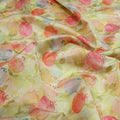 Floral Bloom Organza Fabric – Peach – or 0 ta01123 110 1