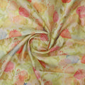 Floral Bloom Organza Fabric – Peach – or 0 ta01123 110 2