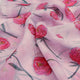 Pink Peony Floral Watercolour Print Organza Fabric – or 0 ta05580 110 1