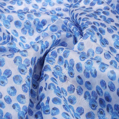 Blue Starry Organza Fabric – or 0 ta07630 110 1
