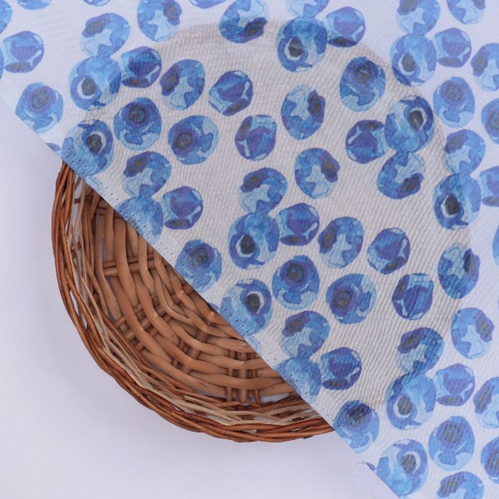 Blue Starry Organza Fabric – or 0 ta07630 110 3