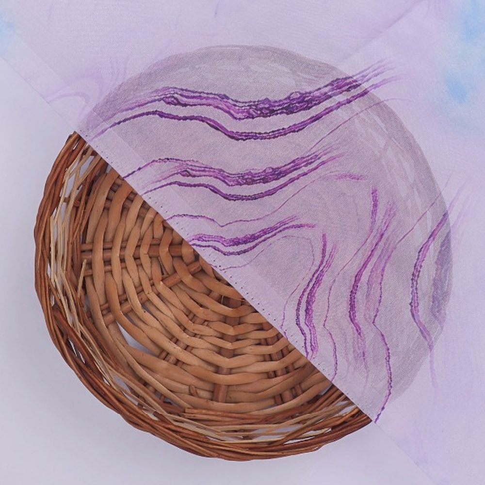 Lilac Haze Organza Fabric – or 0 ta07880 110 3