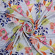Artistic Floral and Leaf Print on Light Blue Chinon Fabric – plch 0 pa7202 108 1