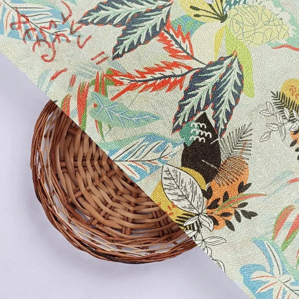 Chinon Tropical Leaf Print Fabric – Green – plch 0 pa7234 108 3 3c672e9c 843e 4534 a6d4 dd3622d567ce